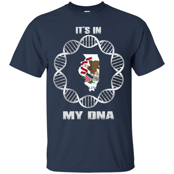 Illinois State T shirts It's In My DNA Hoodies Sweatshirts