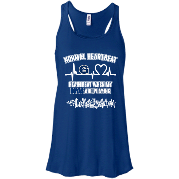 Georgetown Hoyas T shirts Heartbeat When My Hoyas Playing Hoodies Sweatshirts