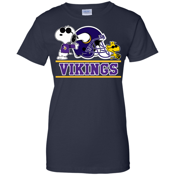 Minnesota Vikings T shirts Snoopy Hoodies Sweatshirts