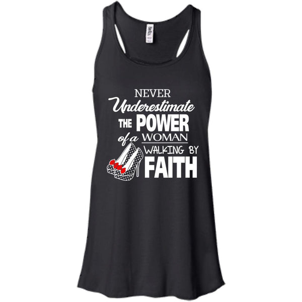 Christian Jesus T shirts Power Of A Woman Walking By Faith Hoodies Sweatshirts