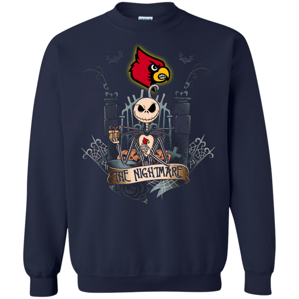 Halloween Louiville Cardinals T shirts The Nightmare Hoodies Sweatshirts