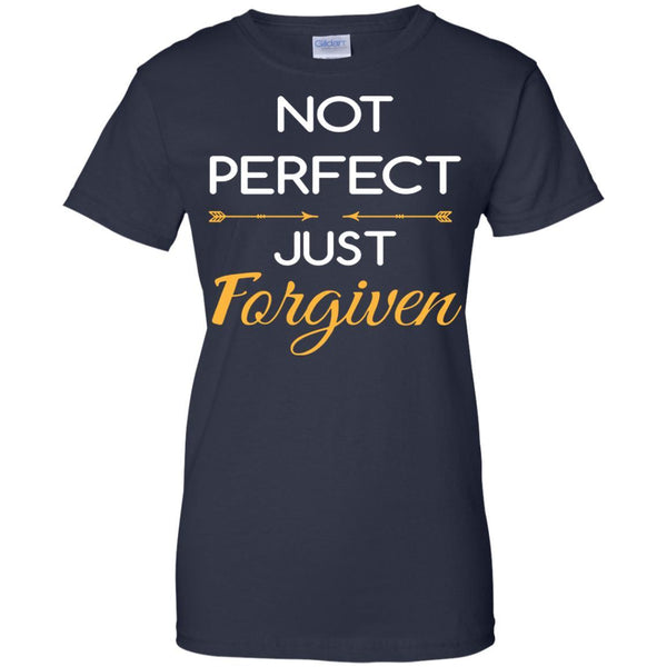 Christian Jesus T shirts Not Perfect Just Forgiven Hoodies Sweatshirts