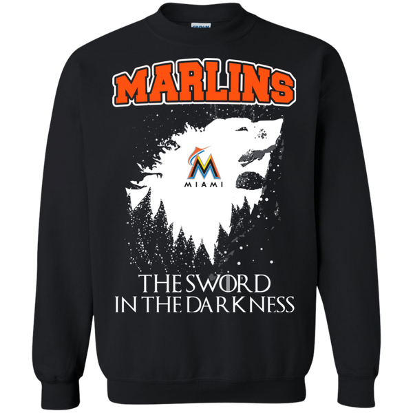 Miami Marlins Game Of Thrones T shirts The Sword In The Darkness Hoodies Sweatshirts