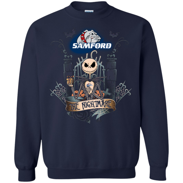 Halloween Samford Bulldogs T shirts The Nightmare Hoodies Sweatshirts