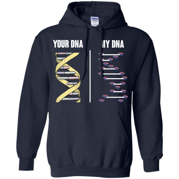 Louisiana Tech Bulldogs T shirts Your DNA My DNA Hoodies Sweatshirts