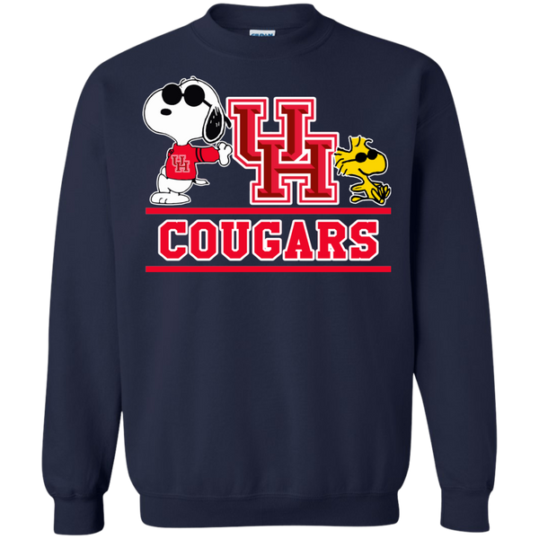 Houston Cougars T shirts Snoopy Hoodies Sweatshirts