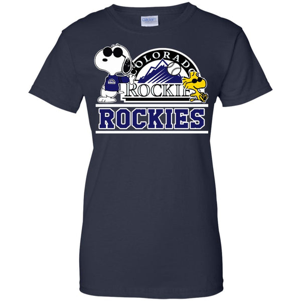 Colorado Rockies T shirts Snoopy Hoodies Sweatshirts