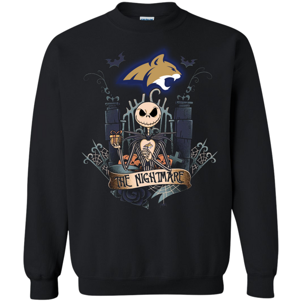 Halloween Montana State Bobcats T shirts The Nightmare Hoodies Sweatshirts