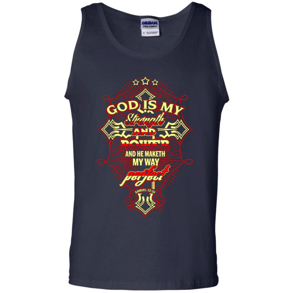 Christian Jesus T shirts God Is My Strength And Power Hoodies Sweatshirts