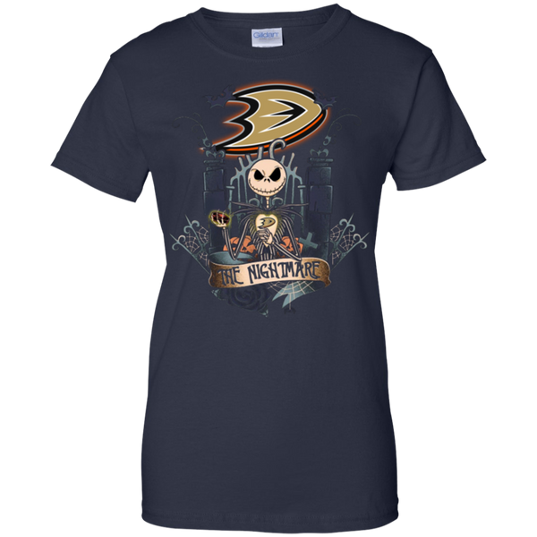 Halloween Anaheim Ducks T shirts The Nightmare Hoodies Sweatshirts