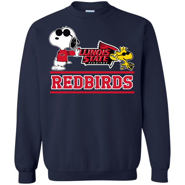 Illinois State Redbirds T shirts Snoopy Hoodies Sweatshirts