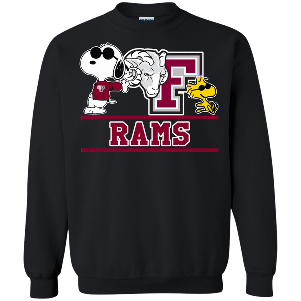 Fordham Rams T shirts Snoopy Hoodies Sweatshirts