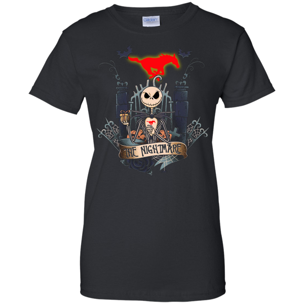 Halloween Smu Mustangs T shirts The Nightmare Hoodies Sweatshirts