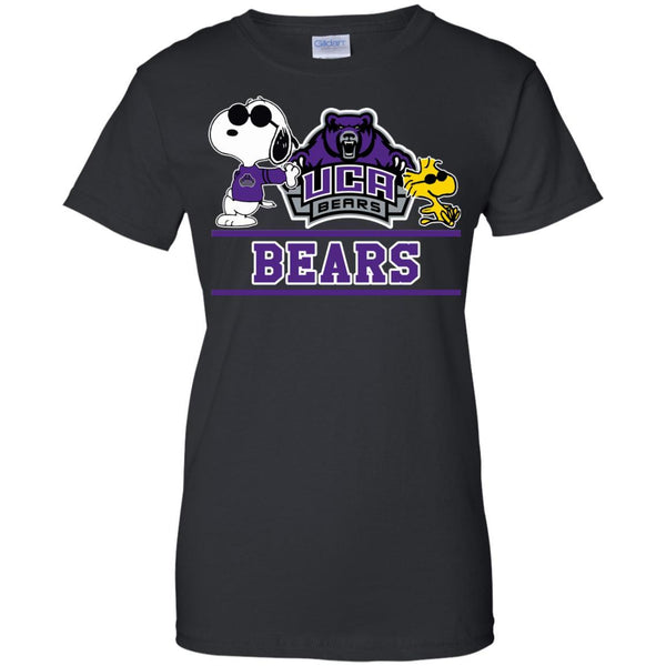Central Arkansas Bears T shirts Snoopy Hoodies Sweatshirts