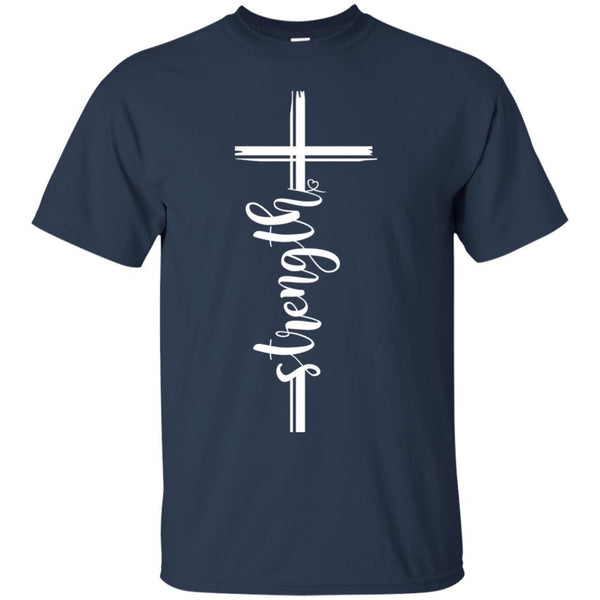 Christian Jesus T shirts Strength Cross Hoodies Sweatshirts