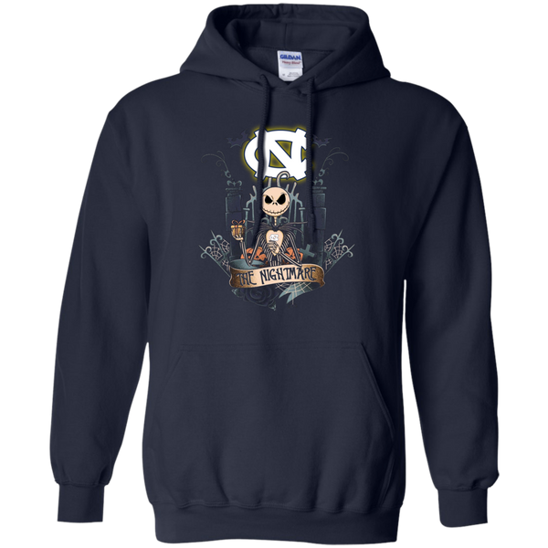 Halloween North Carolina Tar Heels T shirts The Nightmare Hoodies Sweatshirts