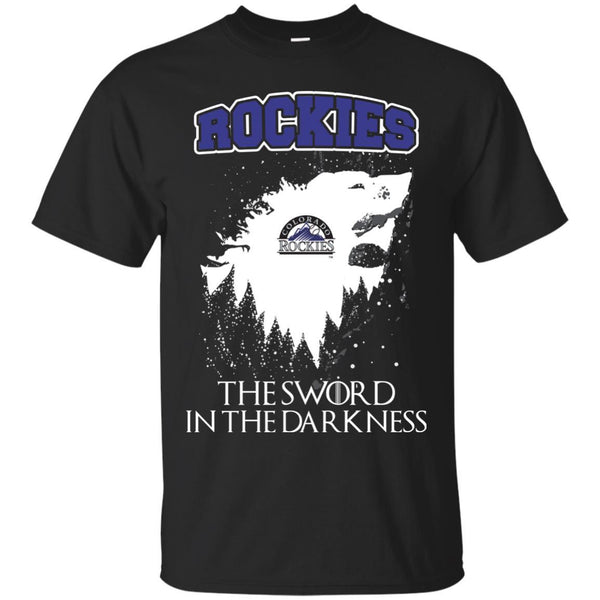 Colorado Rockies Game Of Thrones T shirts The Sword In The Darkness Hoodies Sweatshirts