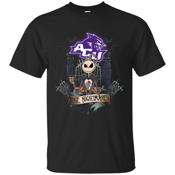 Halloween Abilene Christian Wildcats T shirts The Nightmare Hoodies Sweatshirts