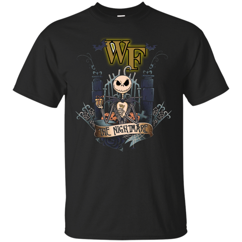 Halloween Wake Forest Demon Deacons T shirts The Nightmare Hoodies Sweatshirts