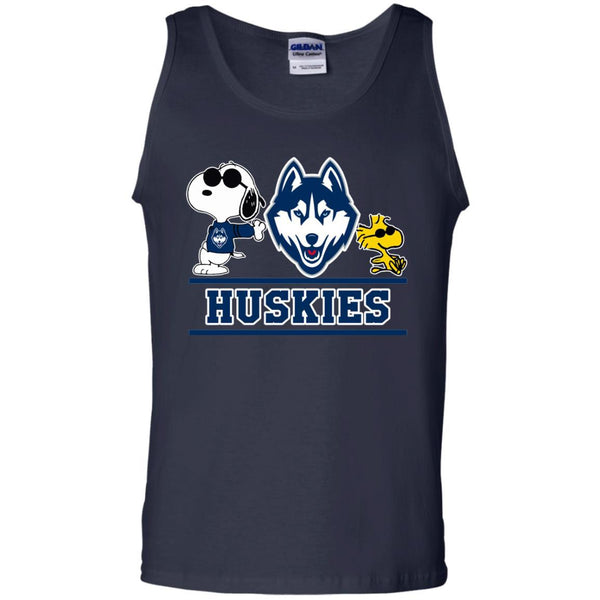 Connecticut Huskies T shirts Snoopy Hoodies Sweatshirts