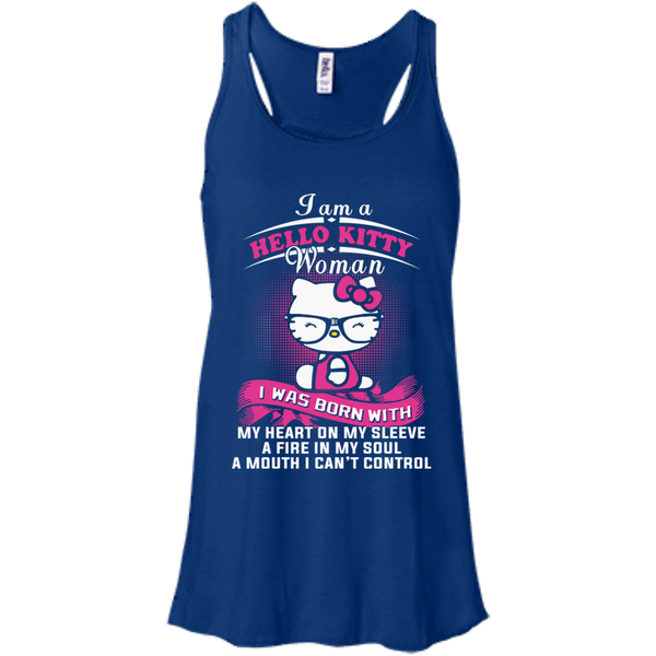 Hello Kitty T shirts Was Born With My Heart On My Sleeve Hoodies Sweatshirts