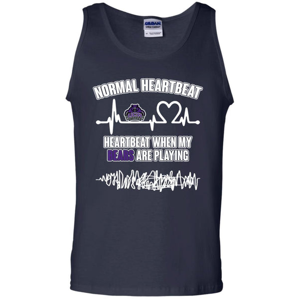Central Arkansas Bears T shirts Heartbeat When My Bears Playing Hoodies Sweatshirts