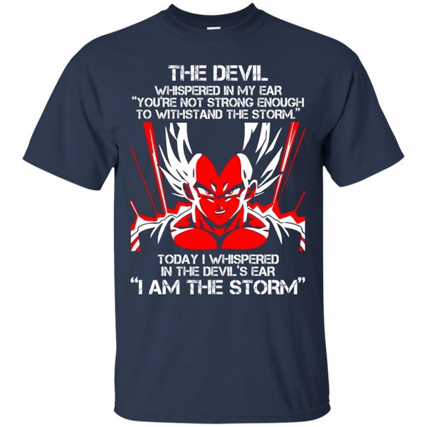 Dragon Ball Z Vegeta T shirts I Am The Storm Hoodies Sweatshirts