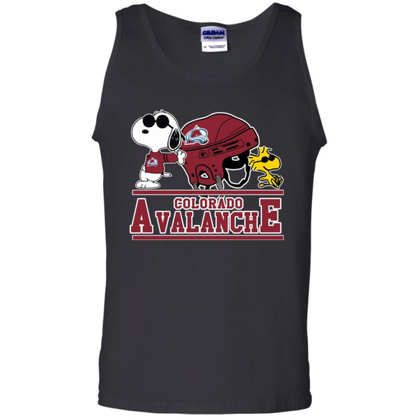 Colorado Avalanche T shirts Snoopy Hoodies Sweatshirts