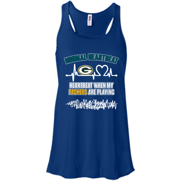 Green Bay Packers T shirts Heartbeat When My Packers Playing Hoodies Sweatshirts