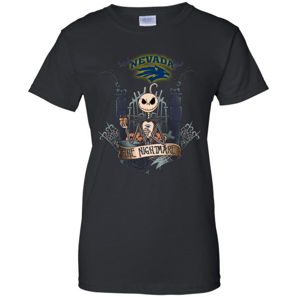 Halloween Nevada Wolf Pack T shirts The Nightmare Hoodies Sweatshirts