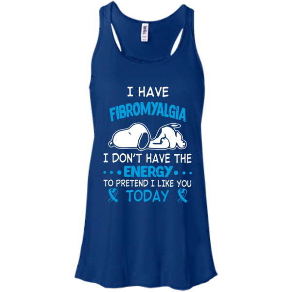 Fibromyalgia Snoopy T shirts I Don't Have Energy To Pretend I Like You Today Hoodies Sweatshirts
