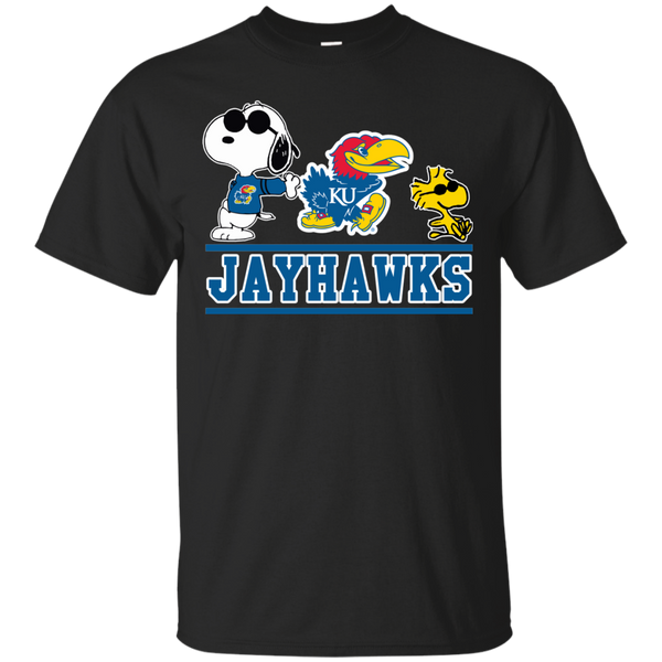 Kansas Jayhawks T shirts Snoopy Hoodies Sweatshirts