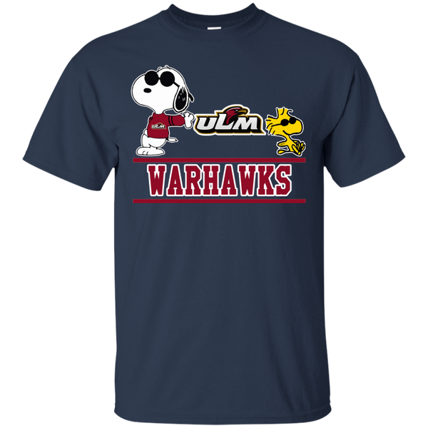 Louisiana Monroe Warhawks T shirts Snoopy Hoodies Sweatshirts