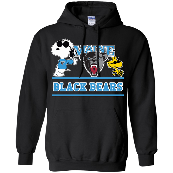 Maine Black Bears T shirts Snoopy Hoodies Sweatshirts