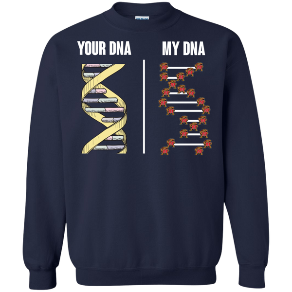 Maryland Terrapins T shirts Your DNA My DNA Hoodies Sweatshirts
