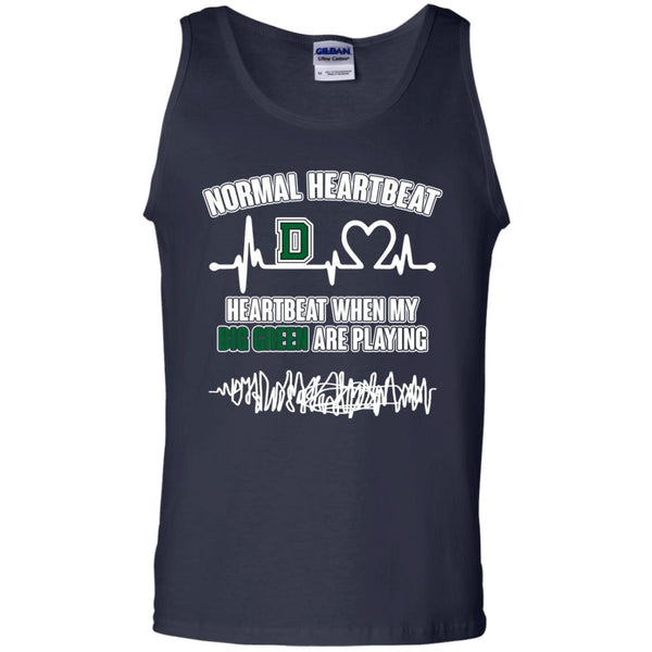 Dartmouth Big Green T shirts Heartbeat When My Big Green Playing Hoodies Sweatshirts