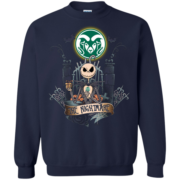 Halloween colorado state rams T shirts The Nightmare Hoodies Sweatshirts