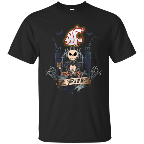 Halloween Washington State Cougars T shirts The Nightmare Hoodies Sweatshirts