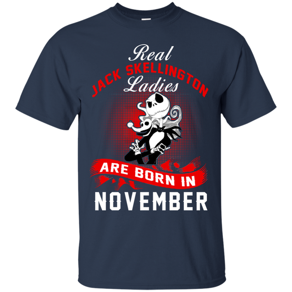 Jack Skellington T shirts Real Jack Skellington Ladies Born In November Hoodies Sweatshirts