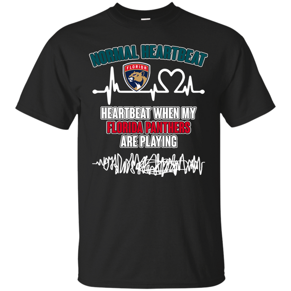 Florida Panthers T shirts Heartbeat When My Florida Panthers Playing Hoodies Sweatshirts