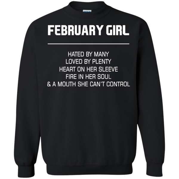 February Girl T shirts Hated By Many Loved By Plenty Hoodies Sweatshirts