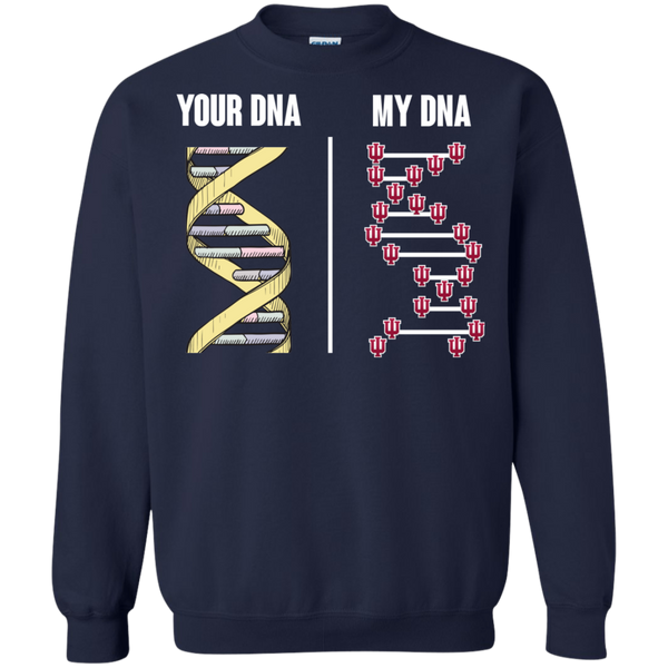 Indiana Hoosiers T shirts Your DNA My DNA Hoodies Sweatshirts