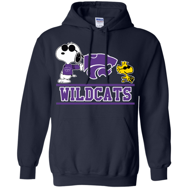 Kansas State Wildcats T shirts Snoopy Hoodies Sweatshirts