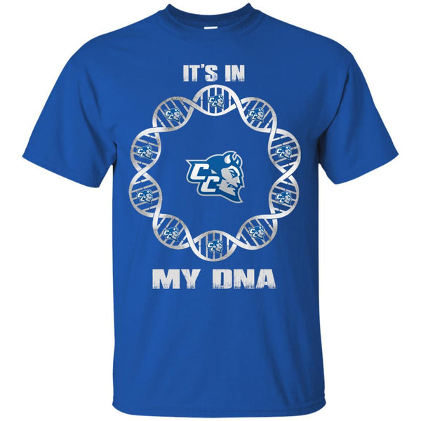 Central Connecticut State Blue Devils T shirts It's In My DNA Hoodies Sweatshirts