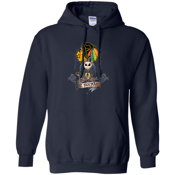 Halloween Chicago Blackhawks T shirts The Nightmare Hoodies Sweatshirts
