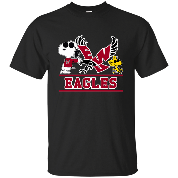 Eastern Washington Eagles T shirts Snoopy Hoodies Sweatshirts