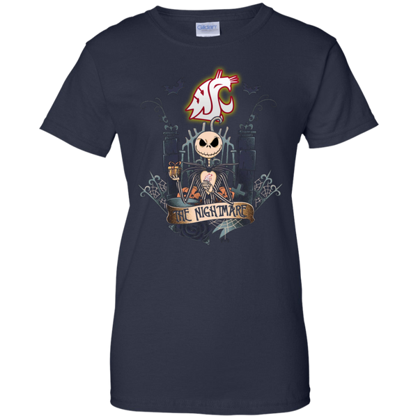Halloween Washington State Cougars T shirts The Nightmare Hoodies Sweatshirts