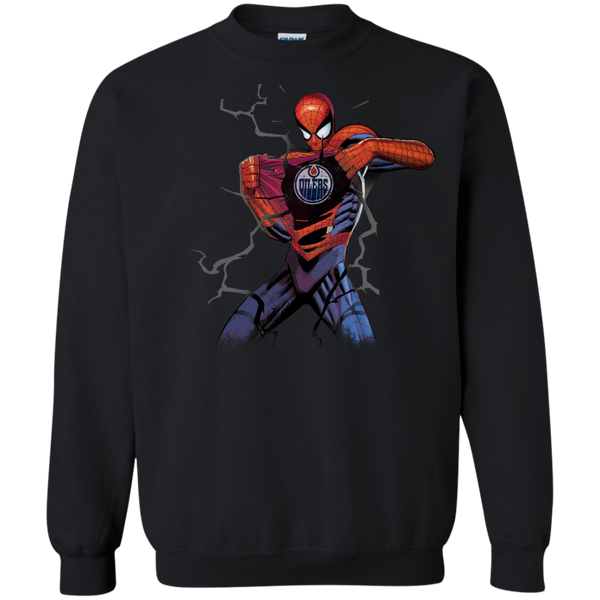Edmonton Oilers T shirts Spiderman Hoodies Sweatshirts