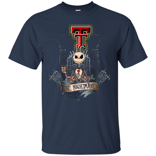 Halloween Texas Tech Red Raiders T shirts The Nightmare Hoodies Sweatshirts