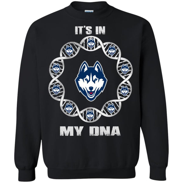 Connecticut Huskies T shirts It's In My DNA Hoodies Sweatshirts